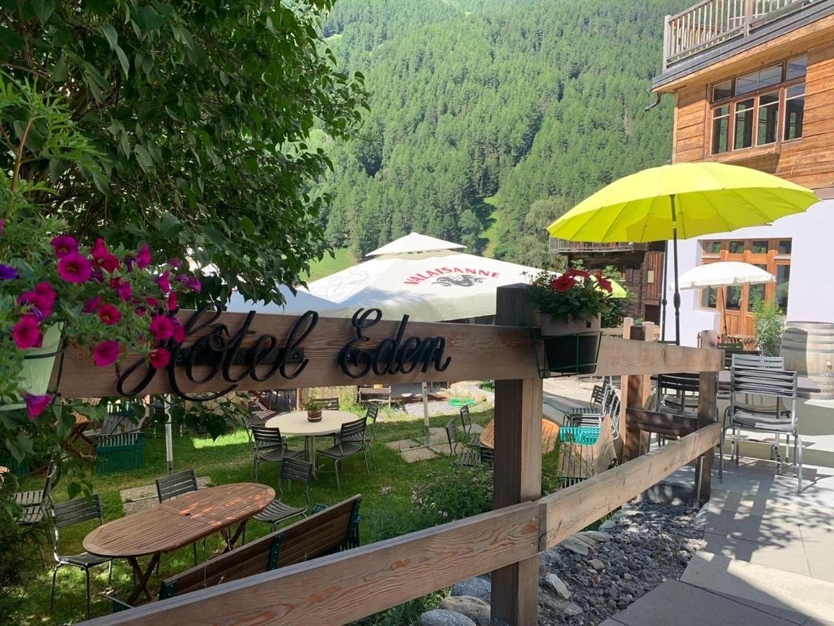Hotel Restaurant Eden Evolène Exteriér fotografie